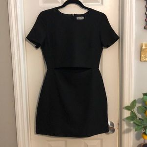 Sleek black dress